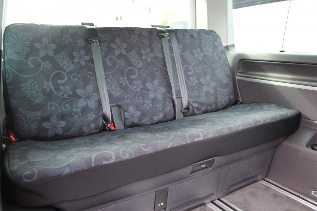 Sitzbezug Stoff 2er Sitzbank VW T5 Transporter Bus Bezug Sitz vorn rechts  grau