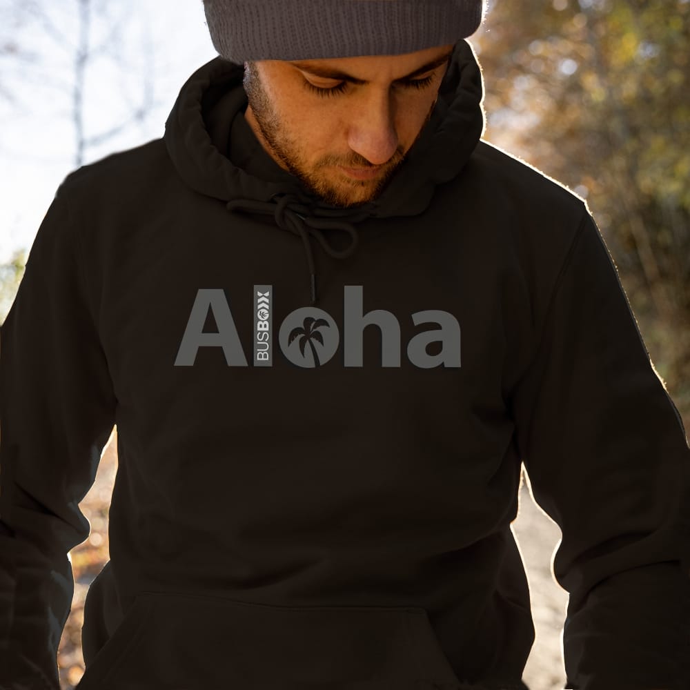 Busboxx aloha hoodie schwarz