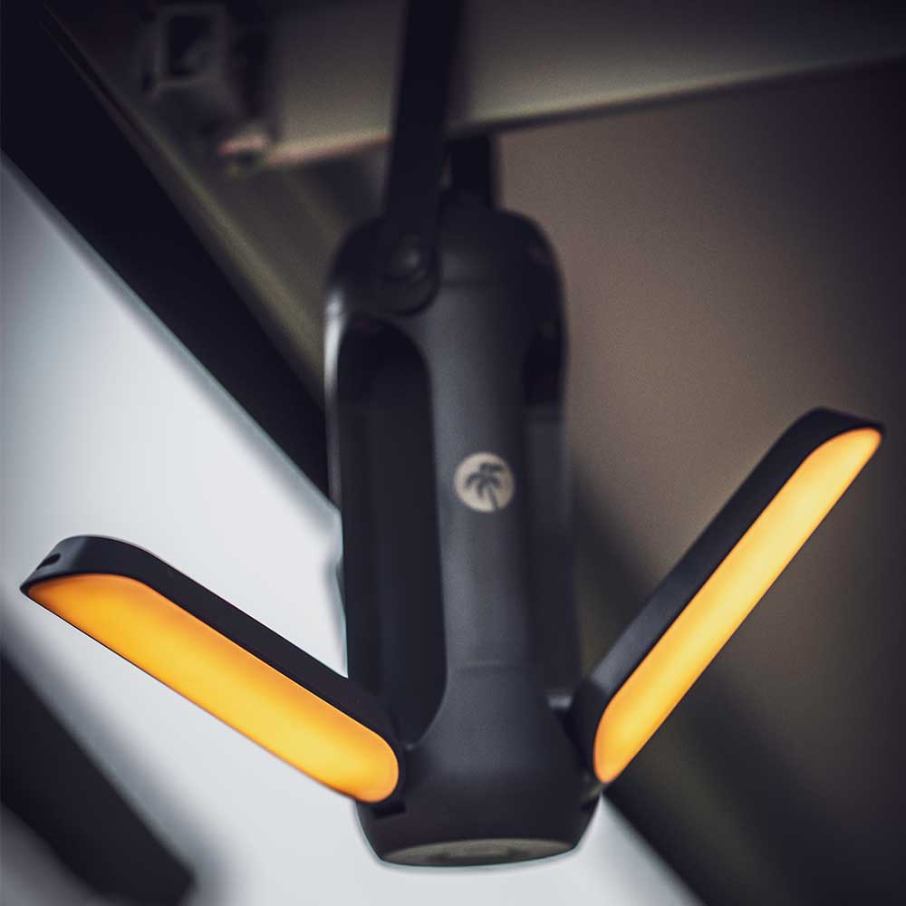 BusBoxx Campinglampe offen auto