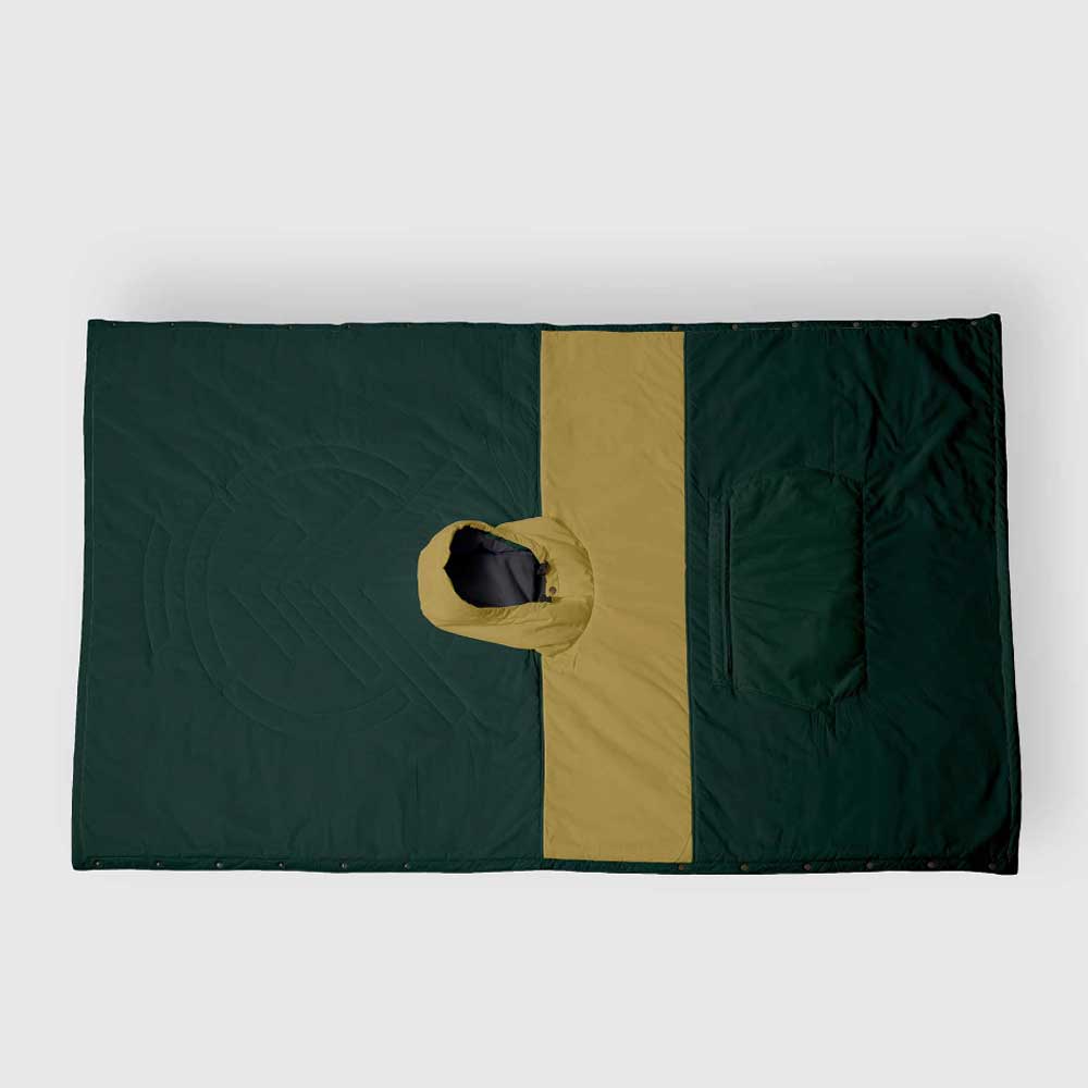 Trooper Outdoor Premium Poncho Decke green gables komplett